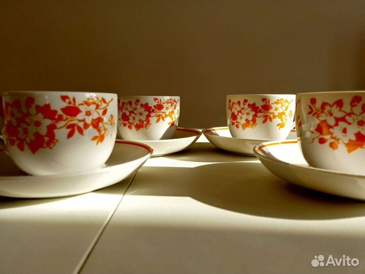 4 чайных пары СССР