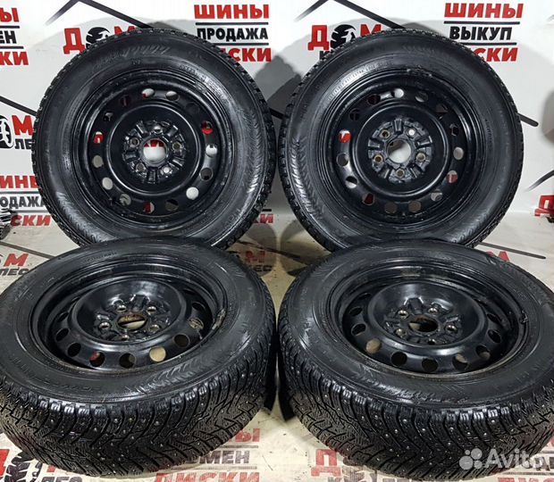Колеса в сборе Toyota 195/65/r15; 5x114,3; цо 60,1