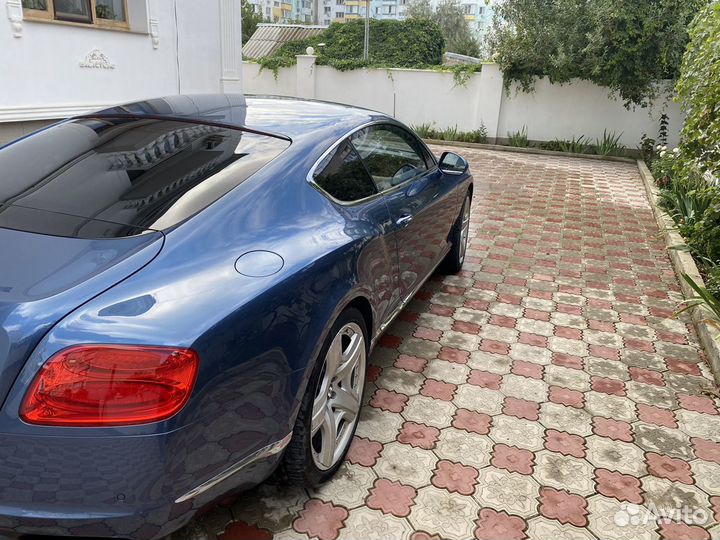 Bentley Continental GT AT, 2011, 35 000 км