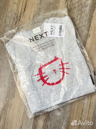 Футболки Next 2шт 80,86,92,98,104,110,116