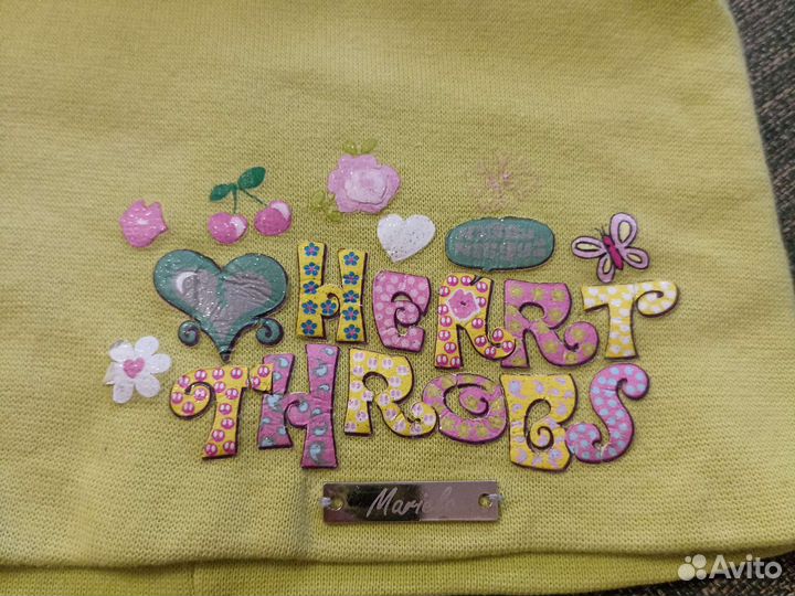 Шапка и снуд весна осень салатовая на 3-4 года