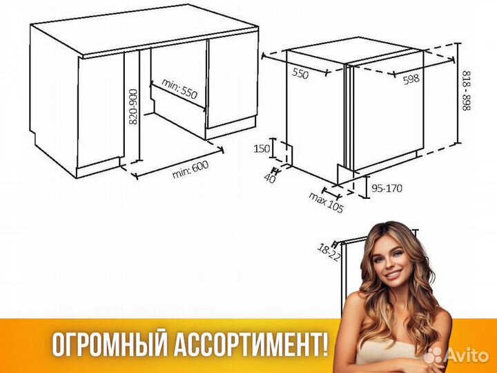 Посудомоечная машина Посудомойка candy