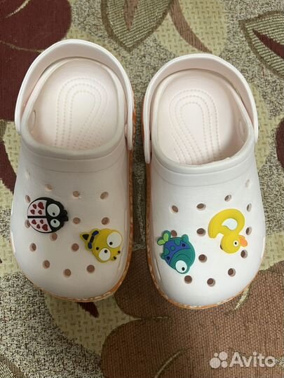 Кроксы сабо детские 23