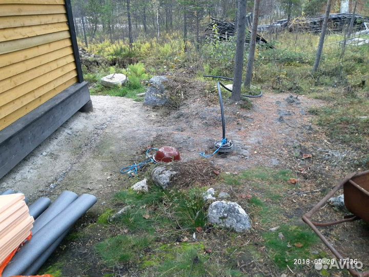 Обустройство скважин,поиск воды, ремонт