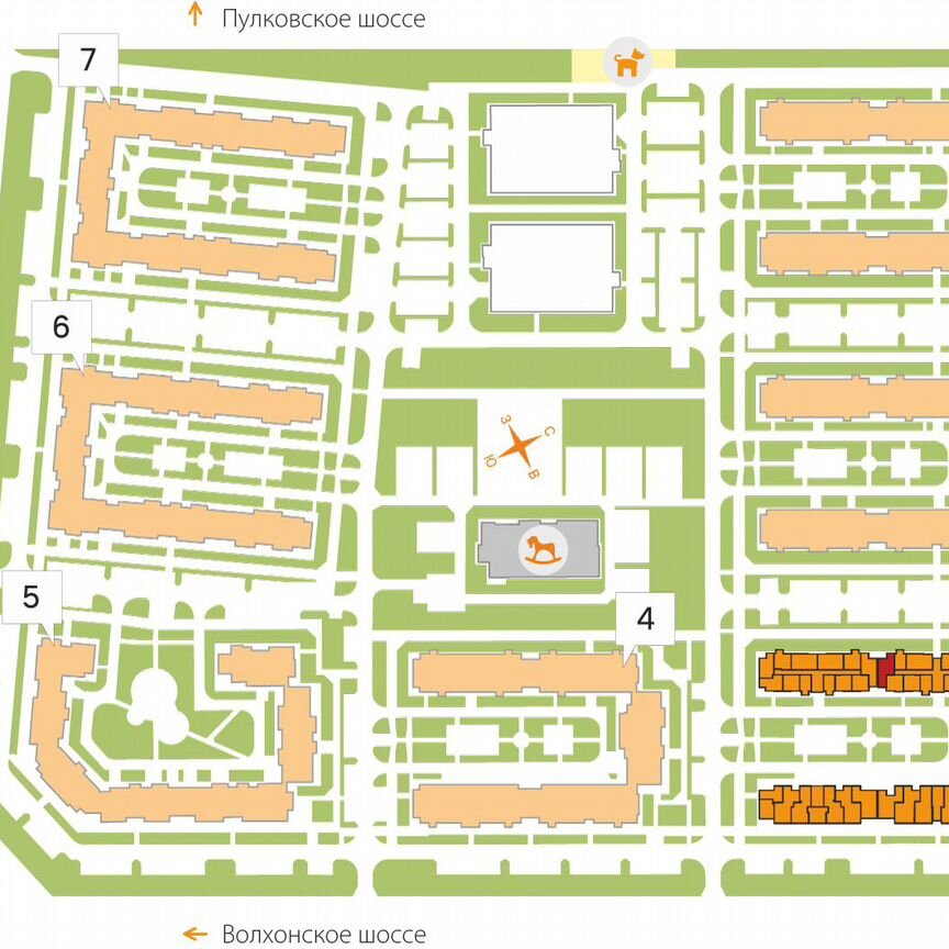 2-к. квартира, 54,7 м², 1/5 эт.