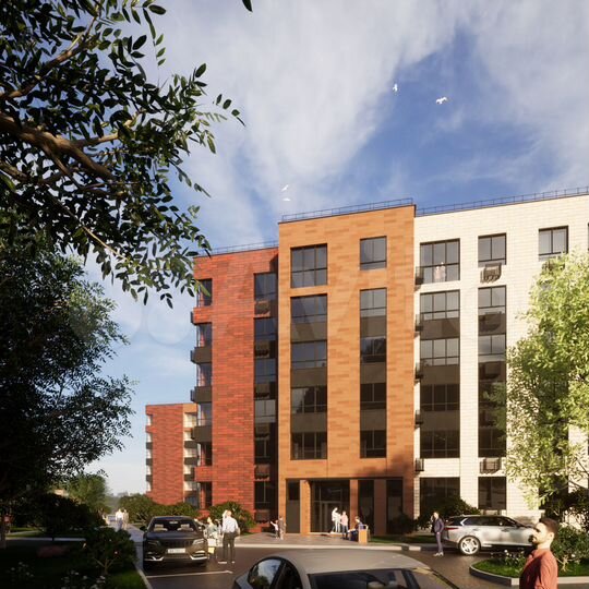 3-к. квартира, 78,6 м², 2/6 эт.