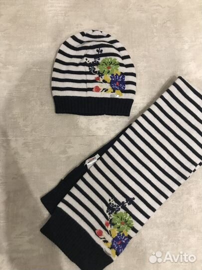 Шапка и шарф Gaultier junior оригинал