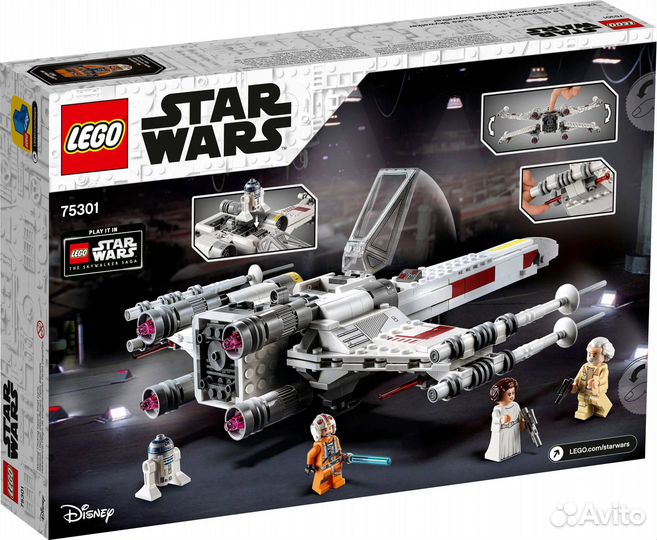 Lego Star Wars 75301 Истребитель типа Х Люка Скайу