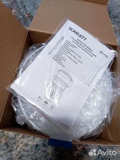 Пароварка scarlett sc-142 новая