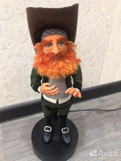 Пират из полимерной запекаемой глины