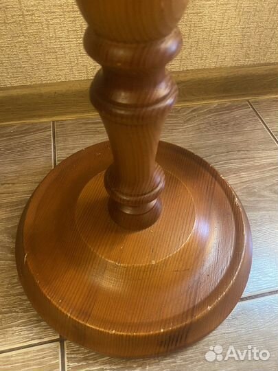 Подставка, стойка деревянная для растений