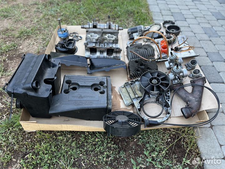 Снегоход Тайга 500 сд, разбор запчасти