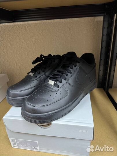 Nike air force 1 black оригинал