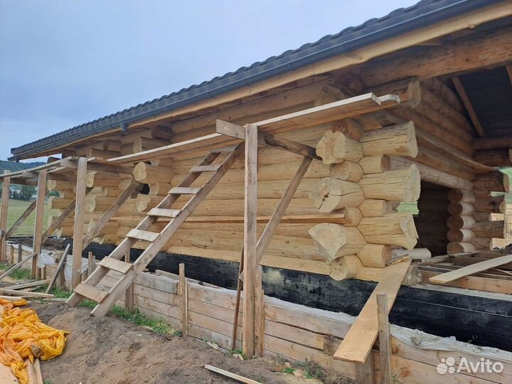 Сруб для дома и бани