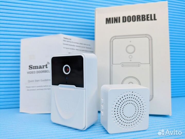 Видеоглазок Mini Doorbell вай фай беспроводной