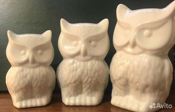 Совы,фарфор,германия