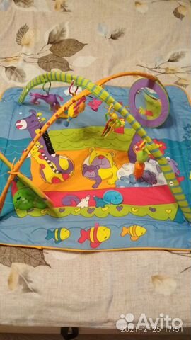 Развивающий коврик tiny love