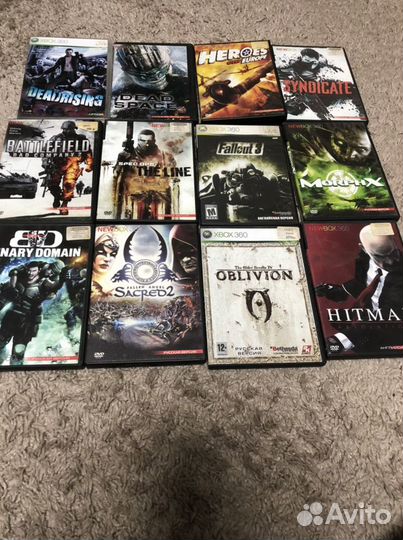 Игры Диски для x box 360