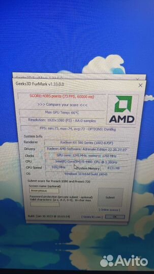 Sapphire Rx 580 nitro+ 4gb