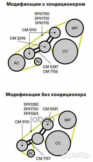 Ролик привод. ремня для а/м Mercedes A (W168)