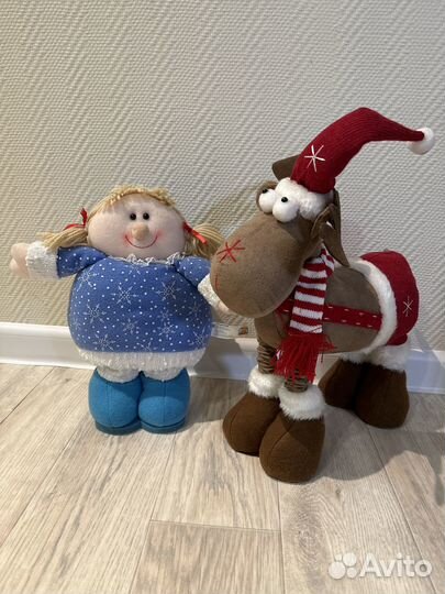 Новогодние игрушки для интерьера