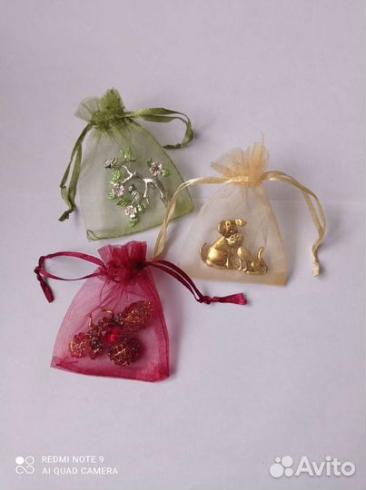 Подарочные мешочки, пакетики для мелких подарков