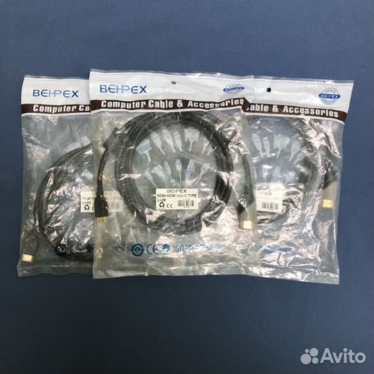 Кабель hdmi-mini hdmi новый