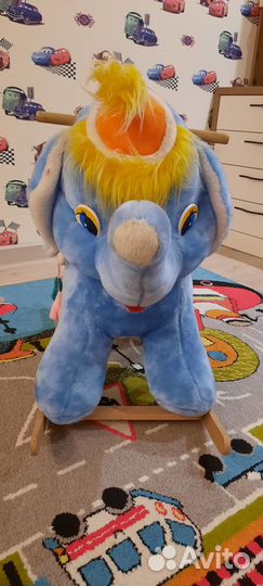 Детская качалка слон