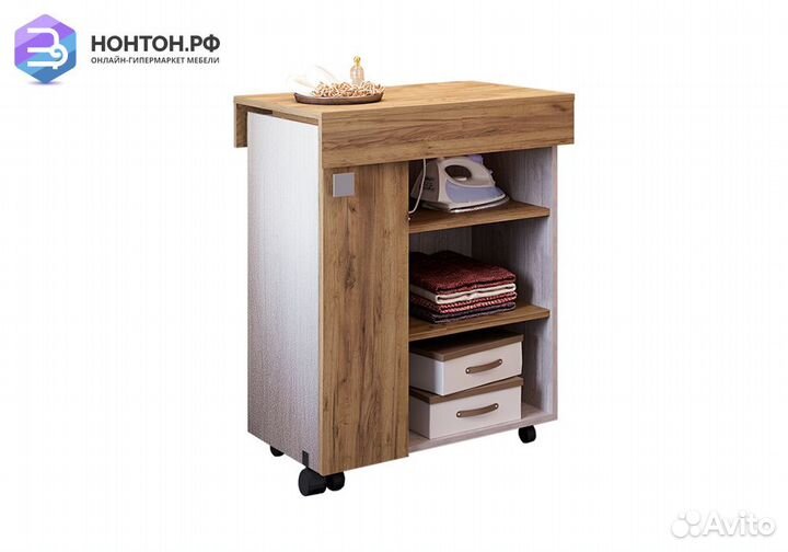 Тумба многоцелевого назначения Тео ясень белый / к