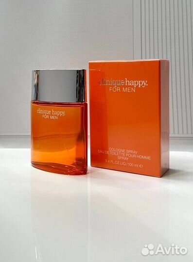 Clinique Happy for men 100ml Эмираты духи парфюм