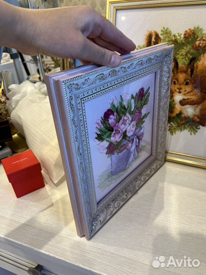 Картина вышитая крестиком