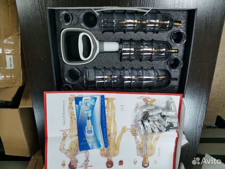 Вакуумные банки для хиджамы 24 шт