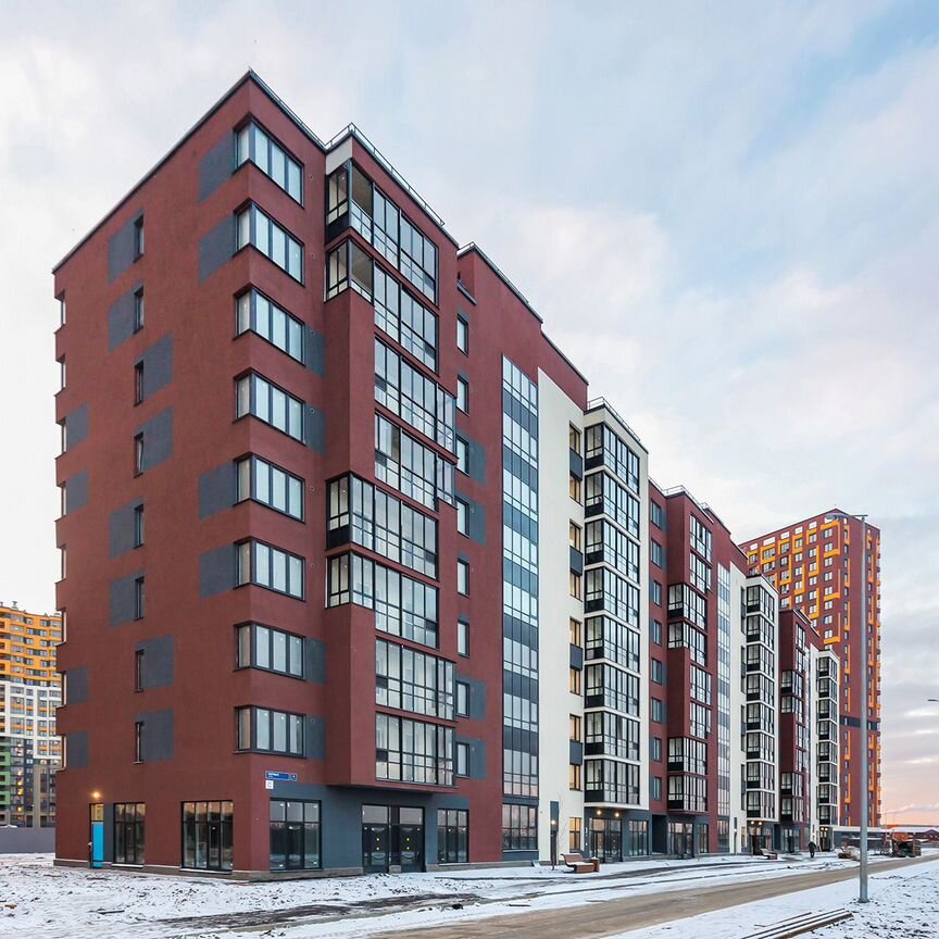 2-к. квартира, 60,6 м², 7/9 эт.