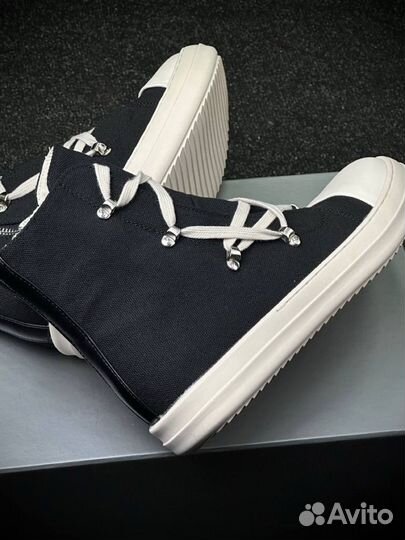 Кеды высокие Rick Owens Drkshdw Hexagram