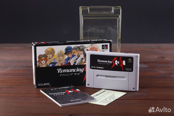 SFC snes Romancing Saga ntsc-J Лицензия