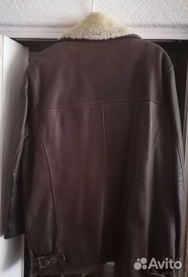 Кожаная куртка мужская 50 52 италия