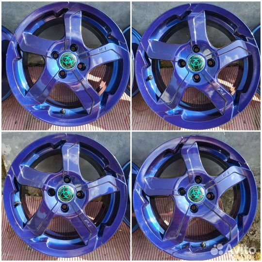 Диски литые R15 4x100.Logan,sandero, Solaris, Rio