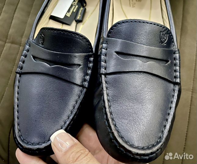 Мокасины жен Massimo Dutti оригинал,кожа