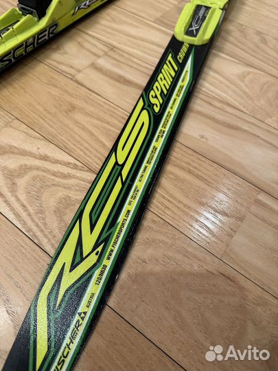 Беговые лыжи Fischer RCS Sprint Crown детские