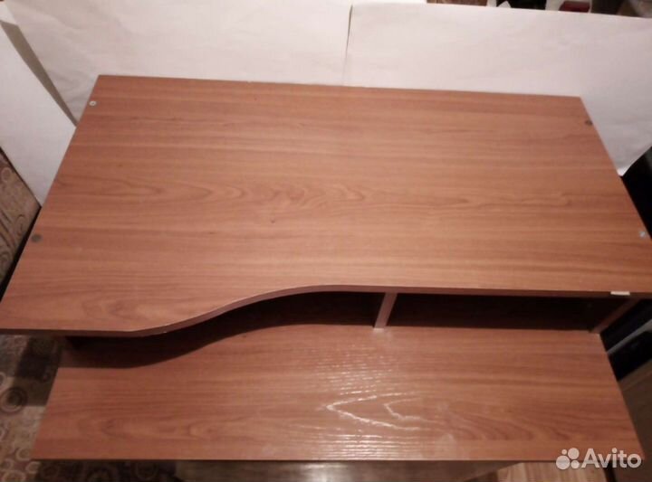 Полка деревянная двойная