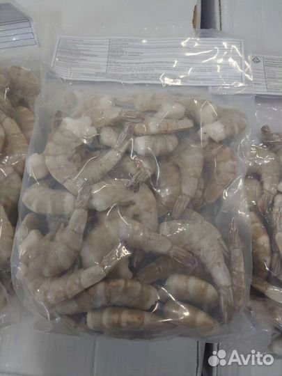 Креветка Тигровая без головы