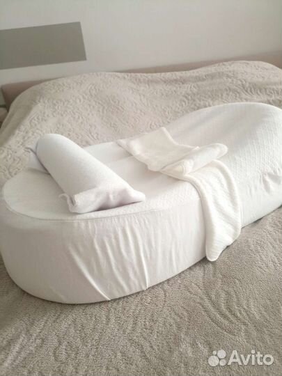 Кокон матрас лежачок для новорожденных
