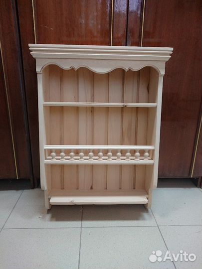 Кухонная полка в стиле прованс