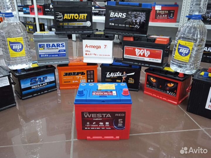Акб для subaru Westa 65ah/доставка