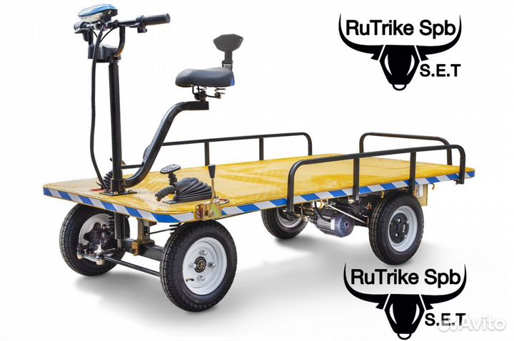 Грузовая электрическая тележка rutrike d4 next