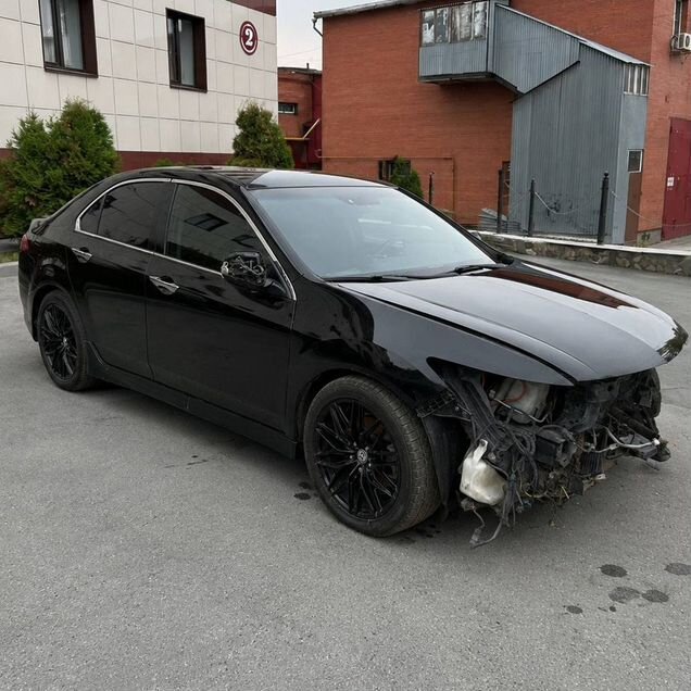 Honda Accord Type S 2.4 AT, 2008, битый, 180 000 км
