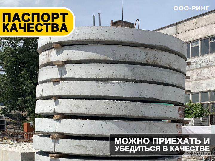 Железобетонные днища колодца / Жби