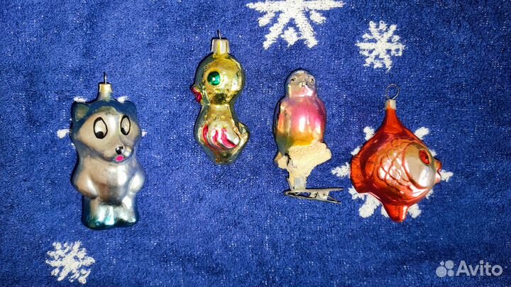 Старинные ёлочные игрушки (часть 2)