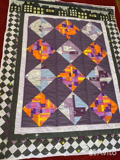 Одеяло пэчворк