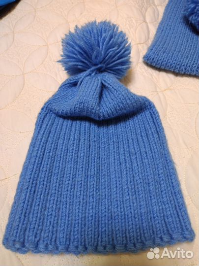 Шапка и шарф для мальчика 3/5 лет